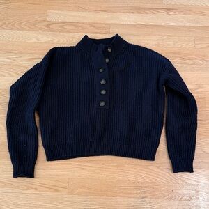 Sezane Lucas Jumper Marine. - Size XS